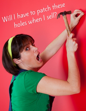 Do You Have to Patch Nails Holes in Your Sold House before You Move?